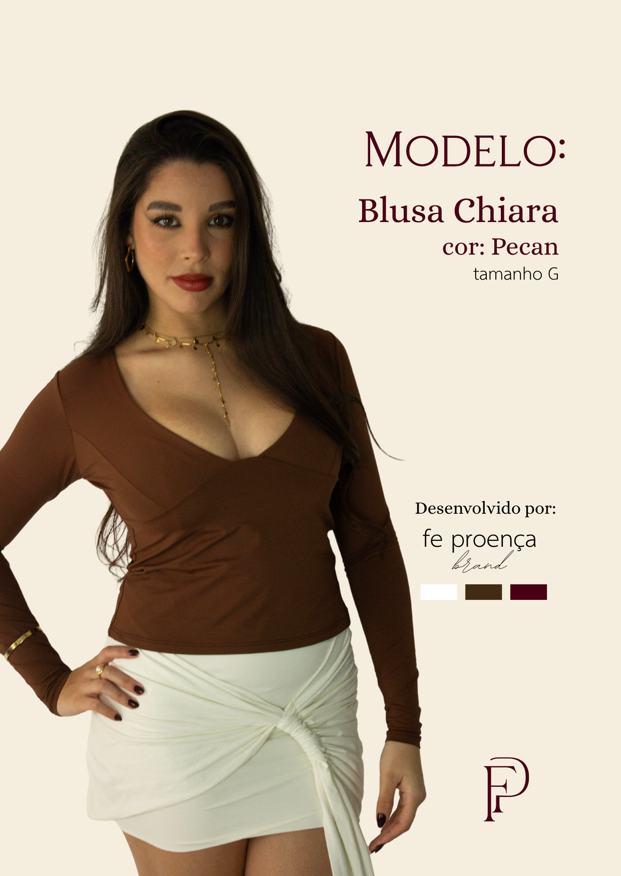 SET 1-  01 Blusa + 01 Saia Hazel