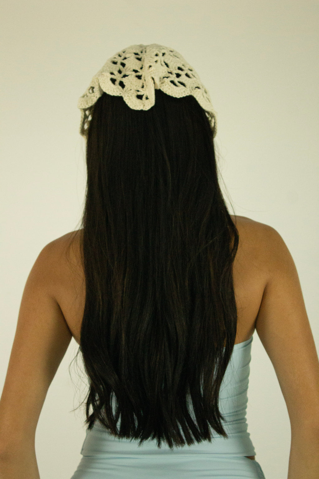 Bandana Crochet Cru
