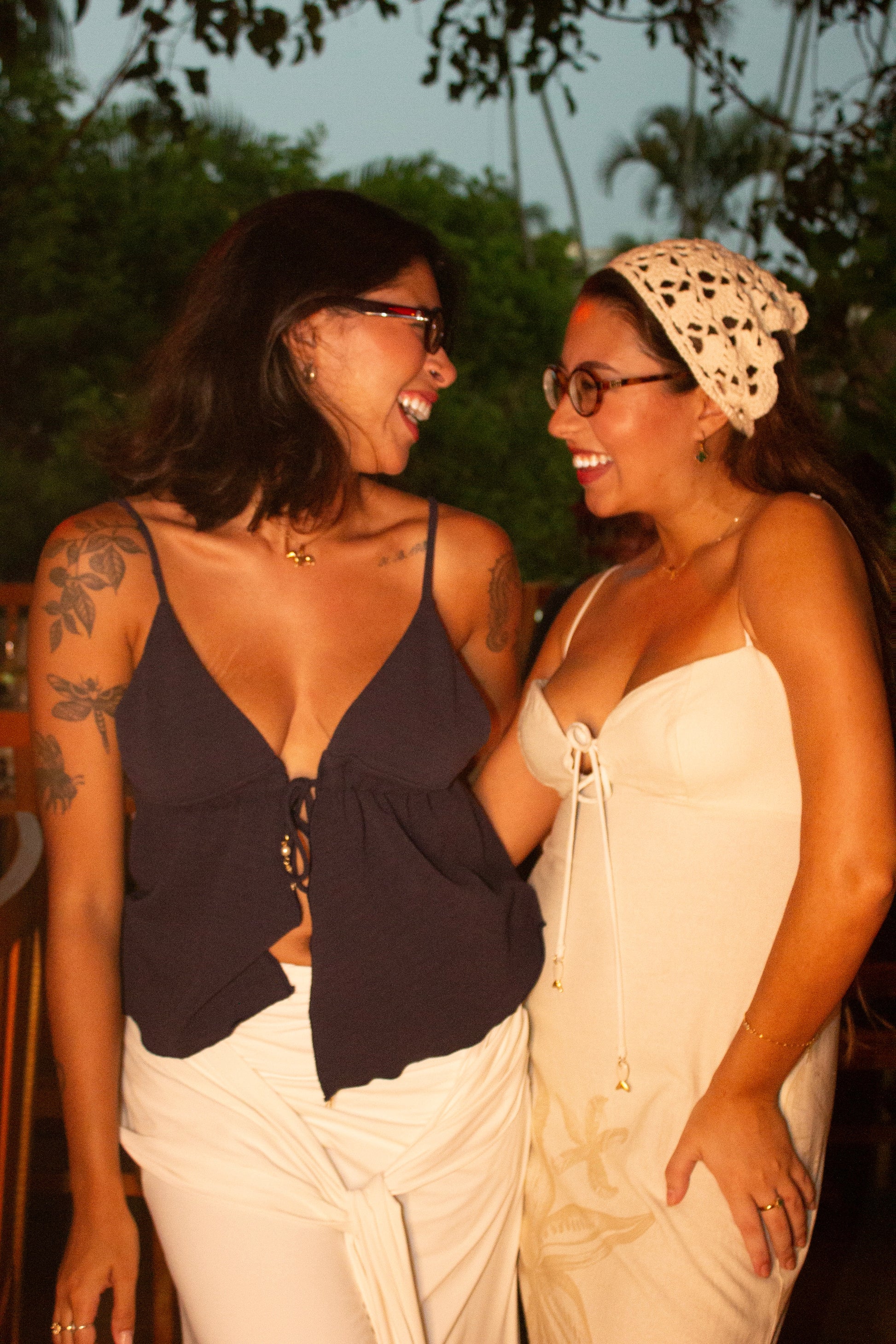 Bandana Crochet Cru